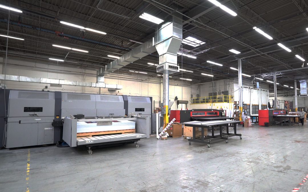 High Speed Wide Format Printing